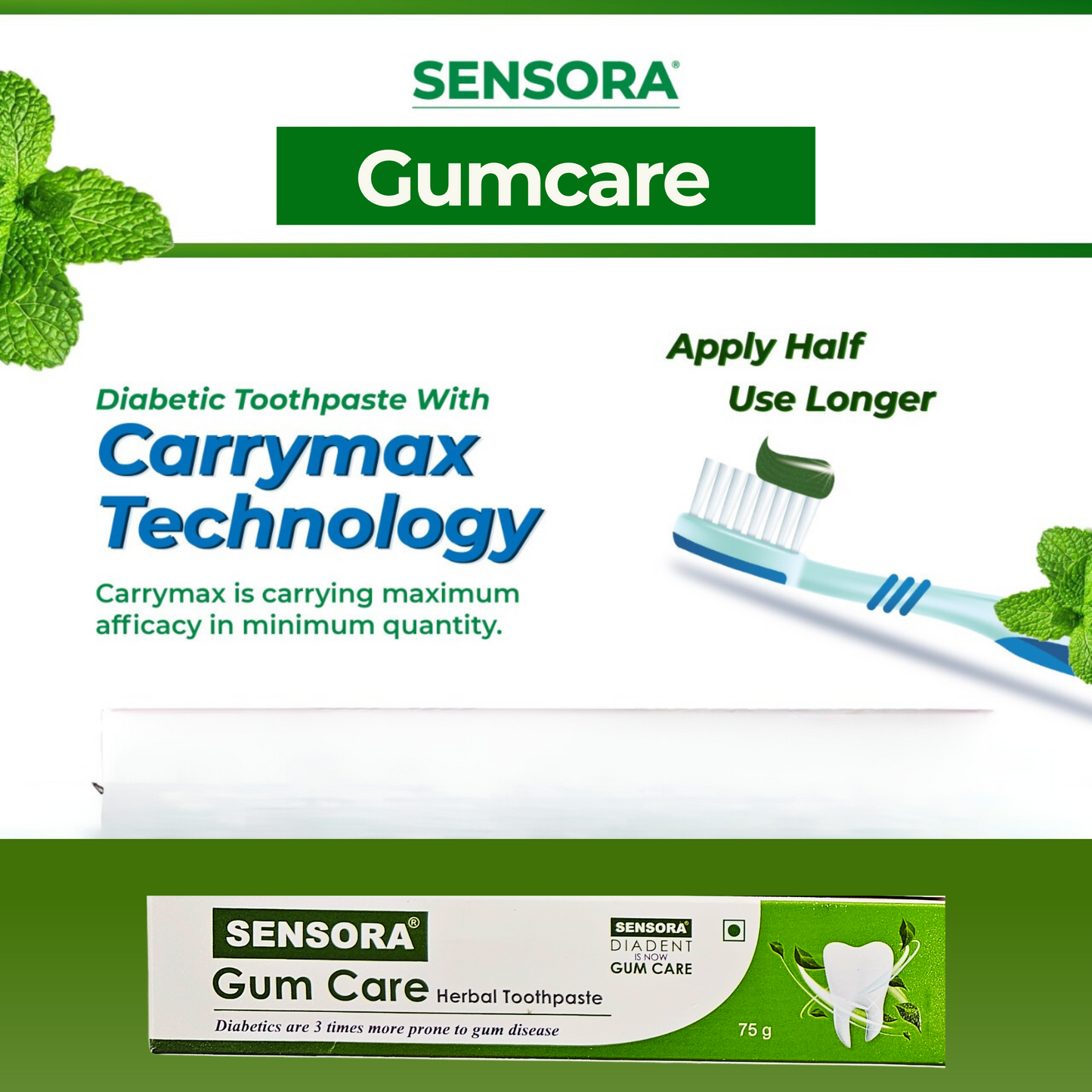 SENSORA Herbal Gum Care Toothpaste