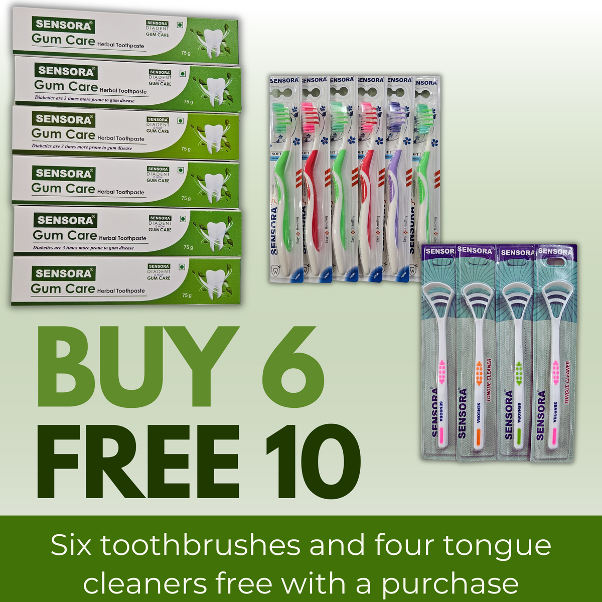 SENSORA Herbal Gum Care Toothpaste – Sensora Toothpaste