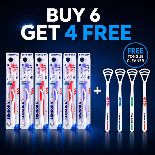 Sensora Soft Bristles Toothbrushes