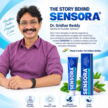 The story behind SENSORA - Dr. Sridhar Reddy