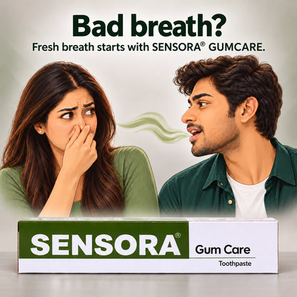 Bad breath - fresh breath starts with Sensora Gum Care