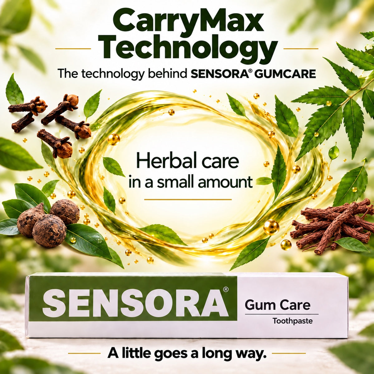 Sensora Gum Care CarryMax Technology